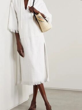 zimmermann pop trimmed midi dress ZImmermann Pop Lace Trimmed Midi Dress